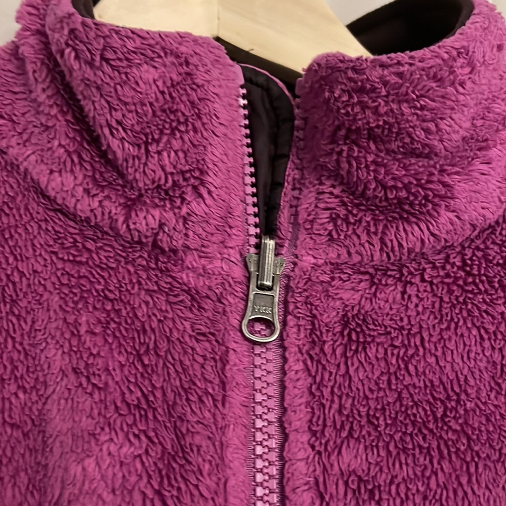 Purple The North Face Fleece - Picture 3 of 7
